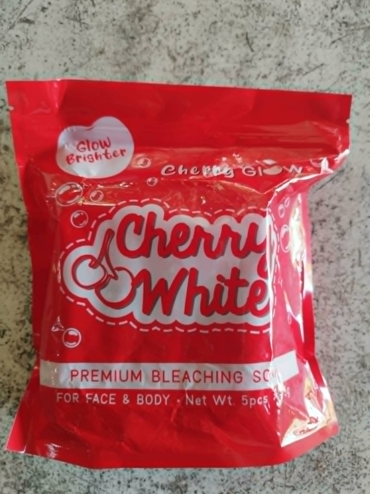 Cherry White Bleaching Soap 5pcs per pack