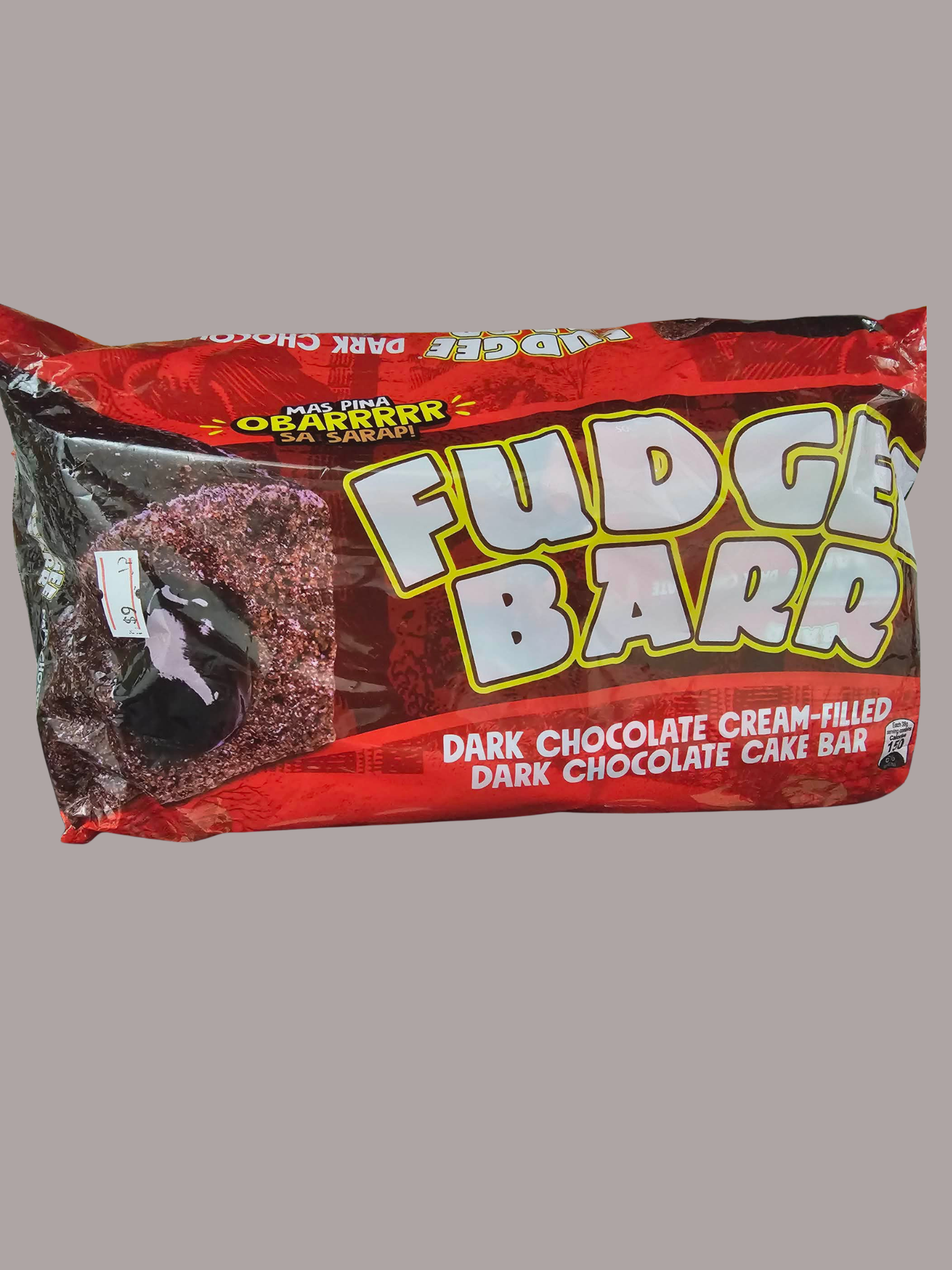 Fudgee Bar - Dark Chocolate Cream-Filled
